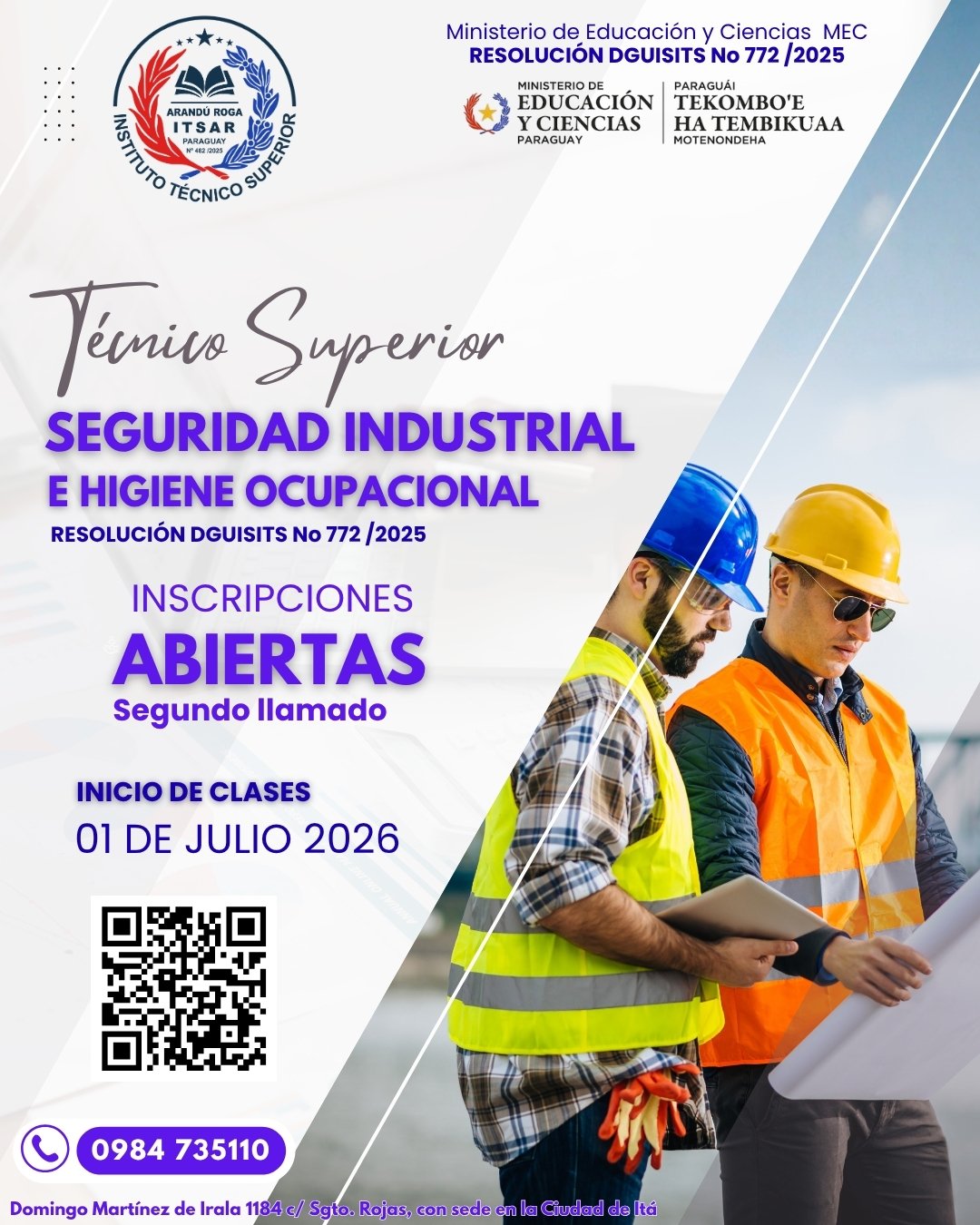 Seguridad Industrial e Higiene Ocupacional